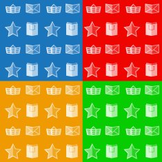 Flat icons for online store N2