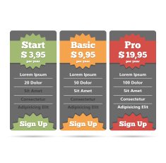Pricing Table N4