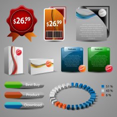 Collection Of Website Elements N8