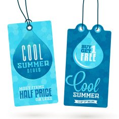 Summer Sales Hang Tags N13