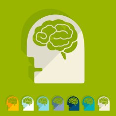 Flat design head N11