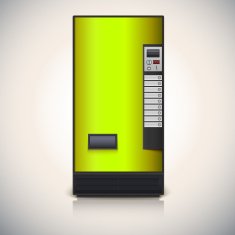Vending machine for the sale of drinks