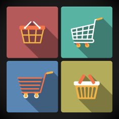 Internet shopping carts and baskets
