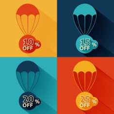 Discount parachute set N23