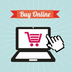 Buy online illustration