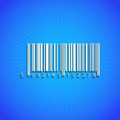 Vector icon on blue background Eps10 N11