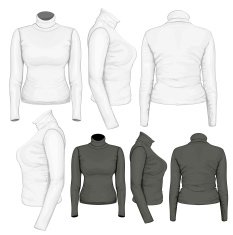 Women's turtleneck N2