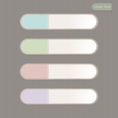 Sticker Label color set N13