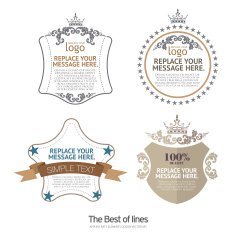 Labels Frames and Banners - Illustration N4