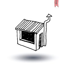 Store paper icon vector illustration N5