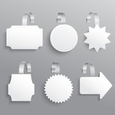 White wobbler set