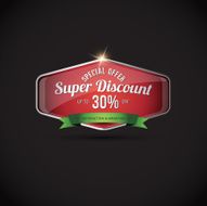 special offer shield label N3
