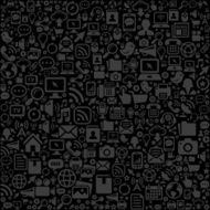 Technology &amp; Communication on Seamless Background