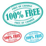 Free of charge grunge stamps