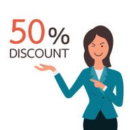 Presenting discount