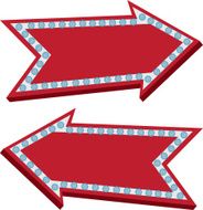 Arrow Sign Lights Off