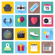Flat Event Icons N2