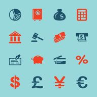 Finance and Banking Icons - Color Series