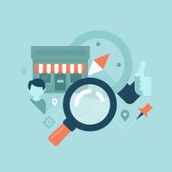 Local Business SEO Concept