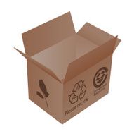 Box and sign recycle