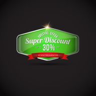 special offer shield label N4