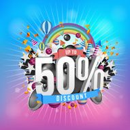 Fifty percent discount N2