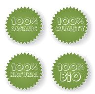 Green stickers N2