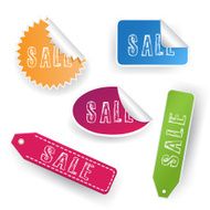 Sale stickers N4