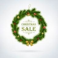 Christmas sale wreath