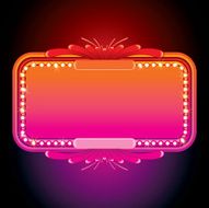 Pink Retro Marquee