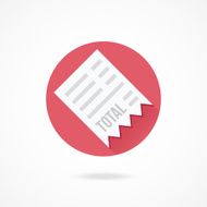 Vector Receipt Icon N2
