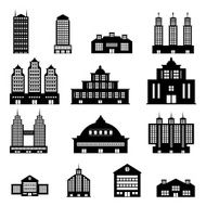 Building Black and White set 4