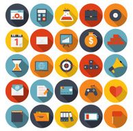 Mega Set of Flat Icons Vector Illustration N3