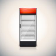 Fridge with glass door N3
