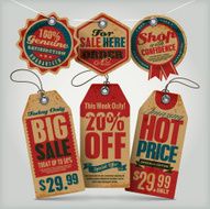 Sale Vintage Tags