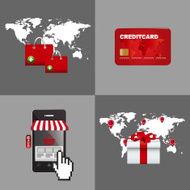 E-shopping - Icons for e-commerce 2