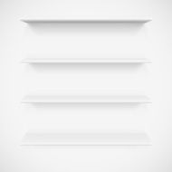 White Shelves