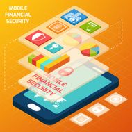 Isometric financial secure set