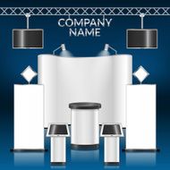 Exhibition stand blank