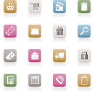 Online shop icons N20