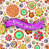 Great deals Motivational background Flowers made of acrylic