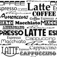 seamless coffee pattern N45