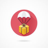 Vector Delivery Icon Global Concept N2