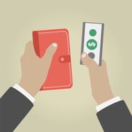 hand giving money N4