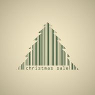 Christmas tree bar code