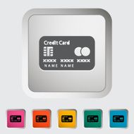 Credit card single icon N11
