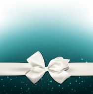 White gift bow N2