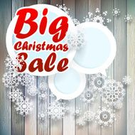 Christmas snowflakes with big sale N16