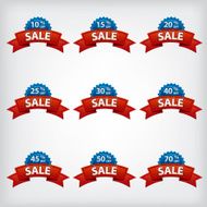sale labels and tags
