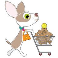 Chihuahua Shopping